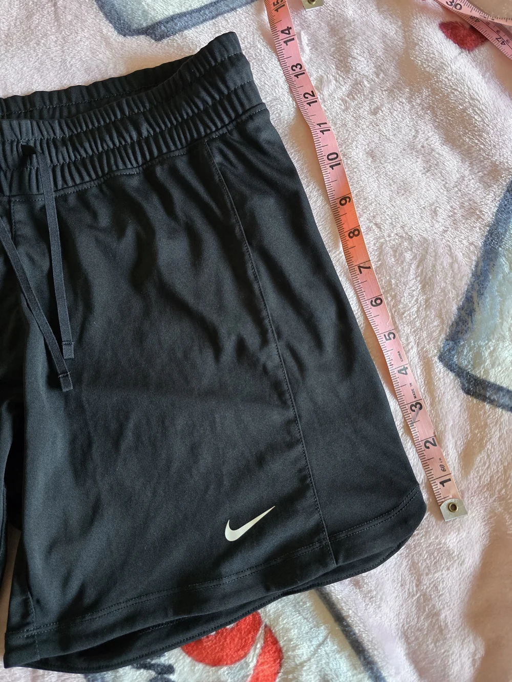 Nike Black Women's Athletic Shorts with Swoosh